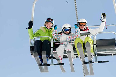 Skifahren im Bayerischen Wald